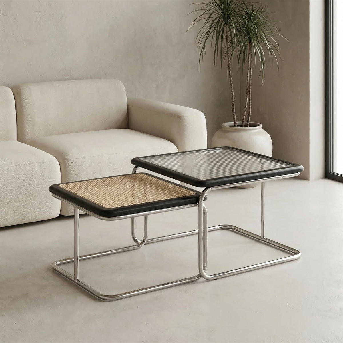 Nesting Coffee Table Set of 2
