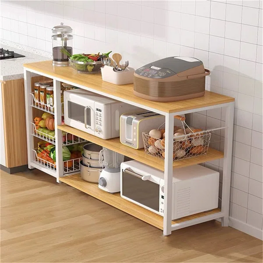 2-Tier Kitchen Rack Utility Storage Cart