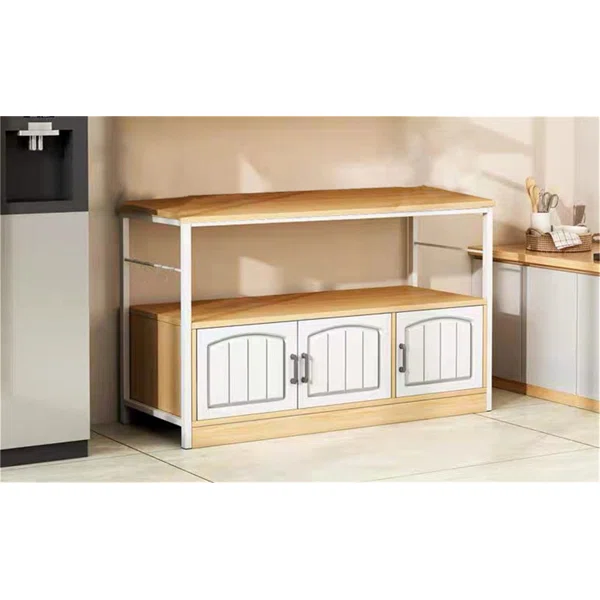 Kitchen Utility Storage Shelf with Cabinet