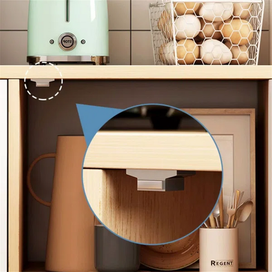 Kitchen Utility Storage Shelf with Cabinet