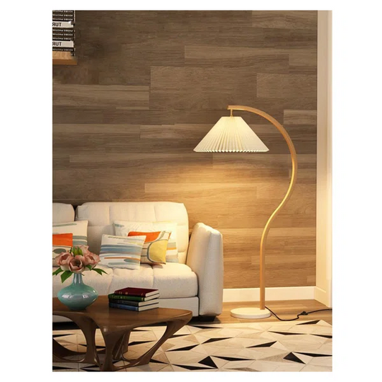 Modern 59.8" Arched Floor Lamp with Bulbs for Bedroom