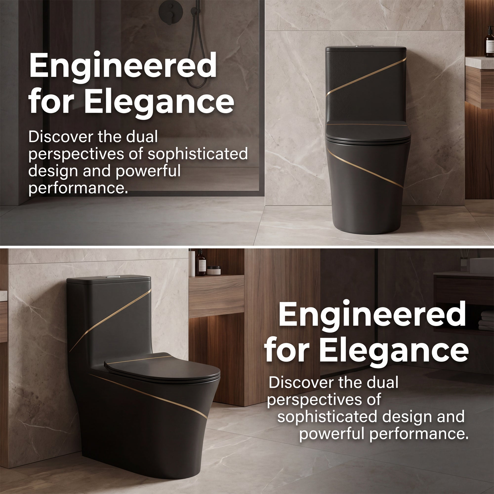 1.6 Gallons Gpf Elongated Close Coupled Toilets (seat Included)