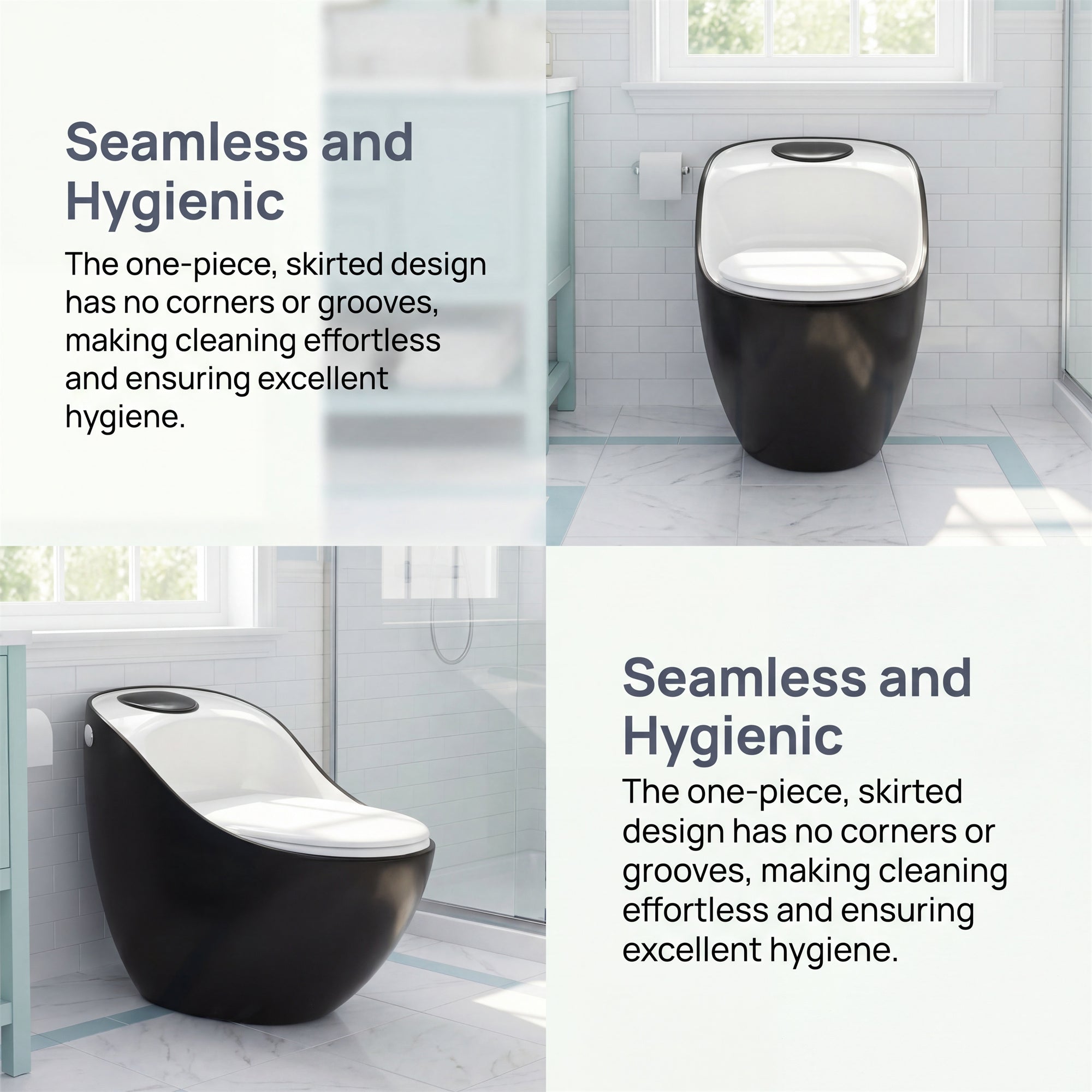 1.84 Gallons GPF Elongated Close Coupled Toilets (Seat Included)