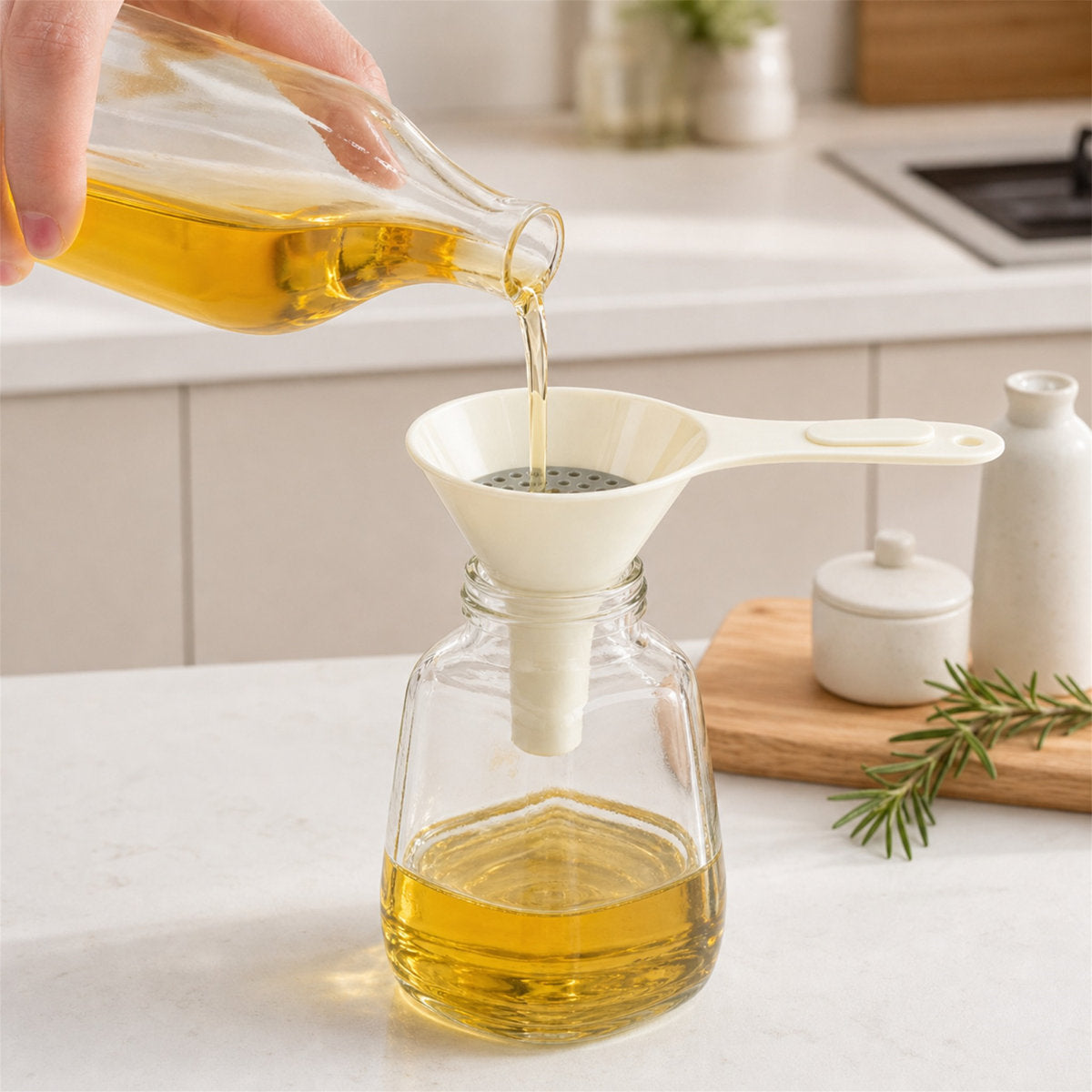 Six-Piece Nesting Funnel Set