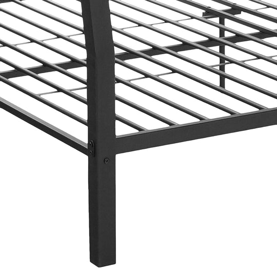 Full XL/Queen Bunk Bed in Sandy Black