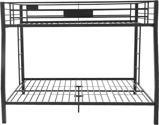 Full XL/Queen Bunk Bed in Sandy Black