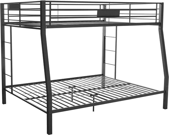 Full XL/Queen Bunk Bed in Sandy Black