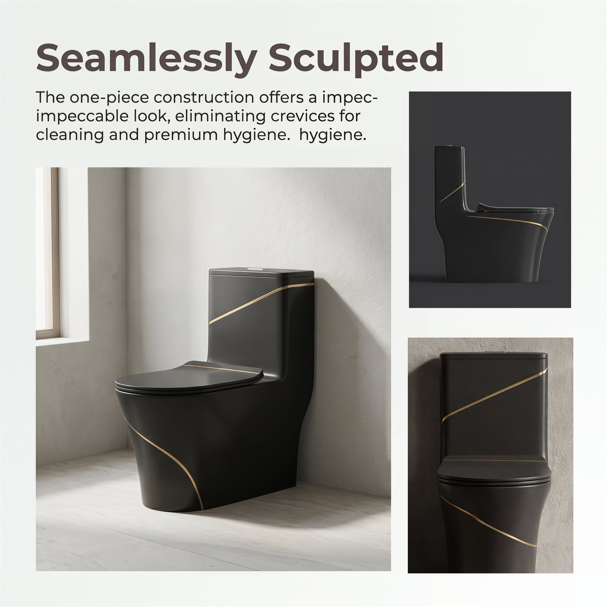 1.6 Gallons Gpf Elongated Close Coupled Toilets (seat Included)