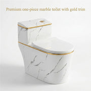 (Dedicated to Carolyn)1.6 Gallons Per Minute GPF Elongated Comfort Height Floor Mounted One-Piece Toilet (Seat Included)