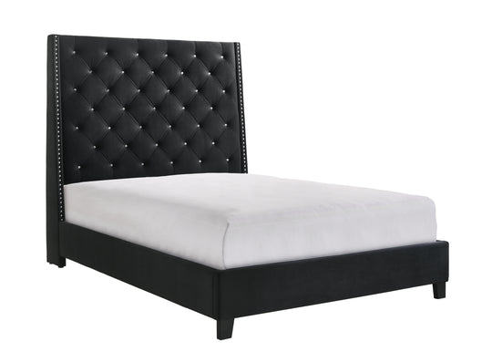 Queen Headboard - Black