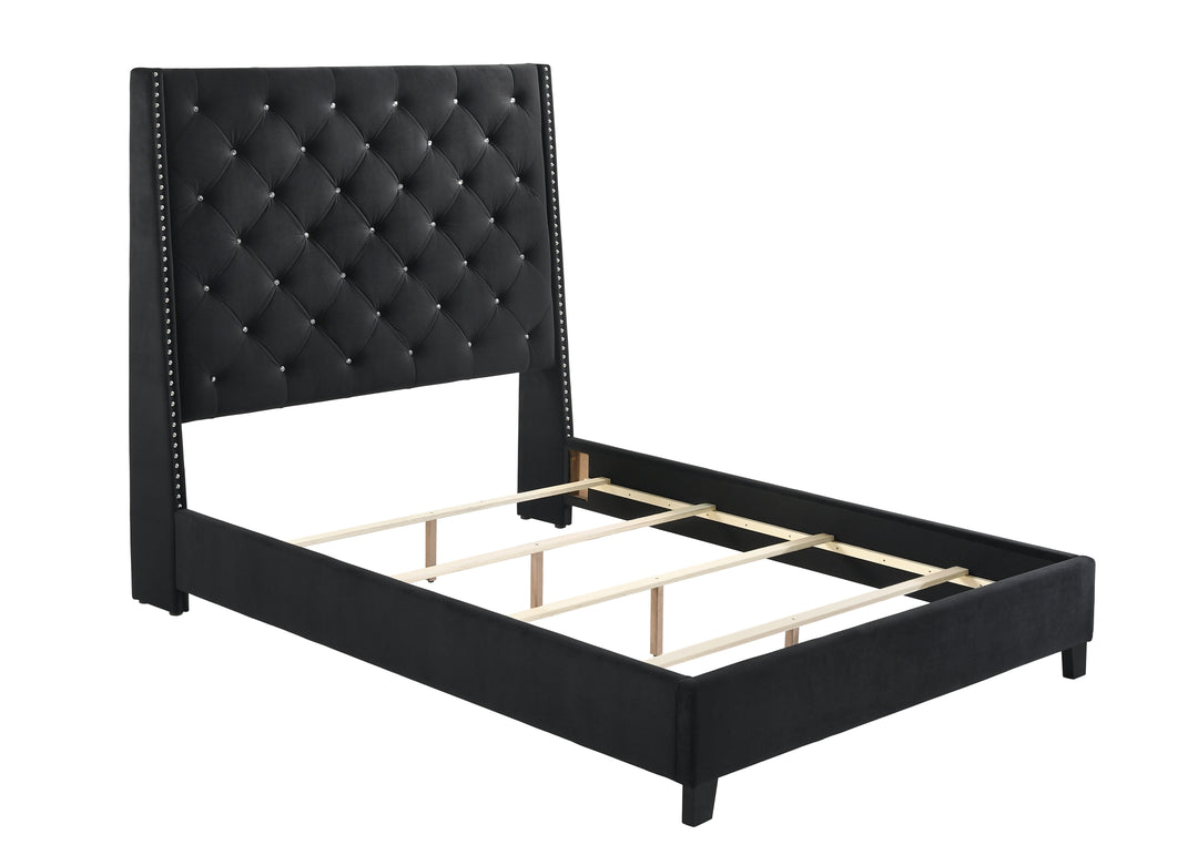 Queen Headboard - Black