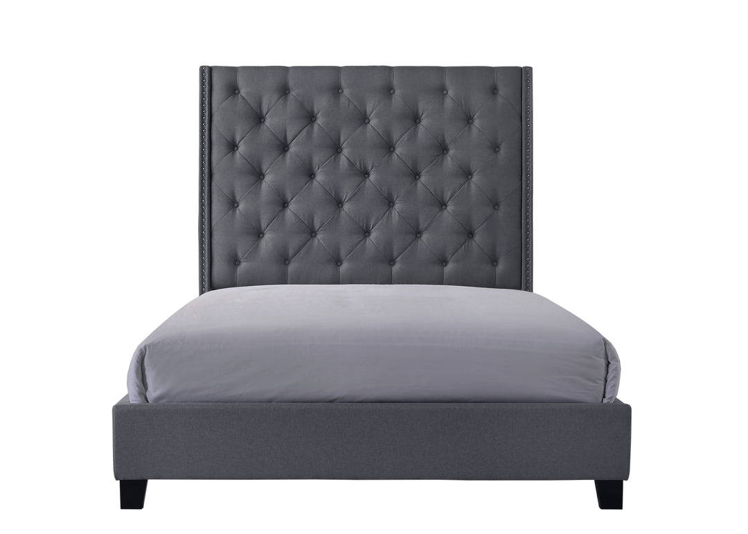 Queen Headboard - Gray