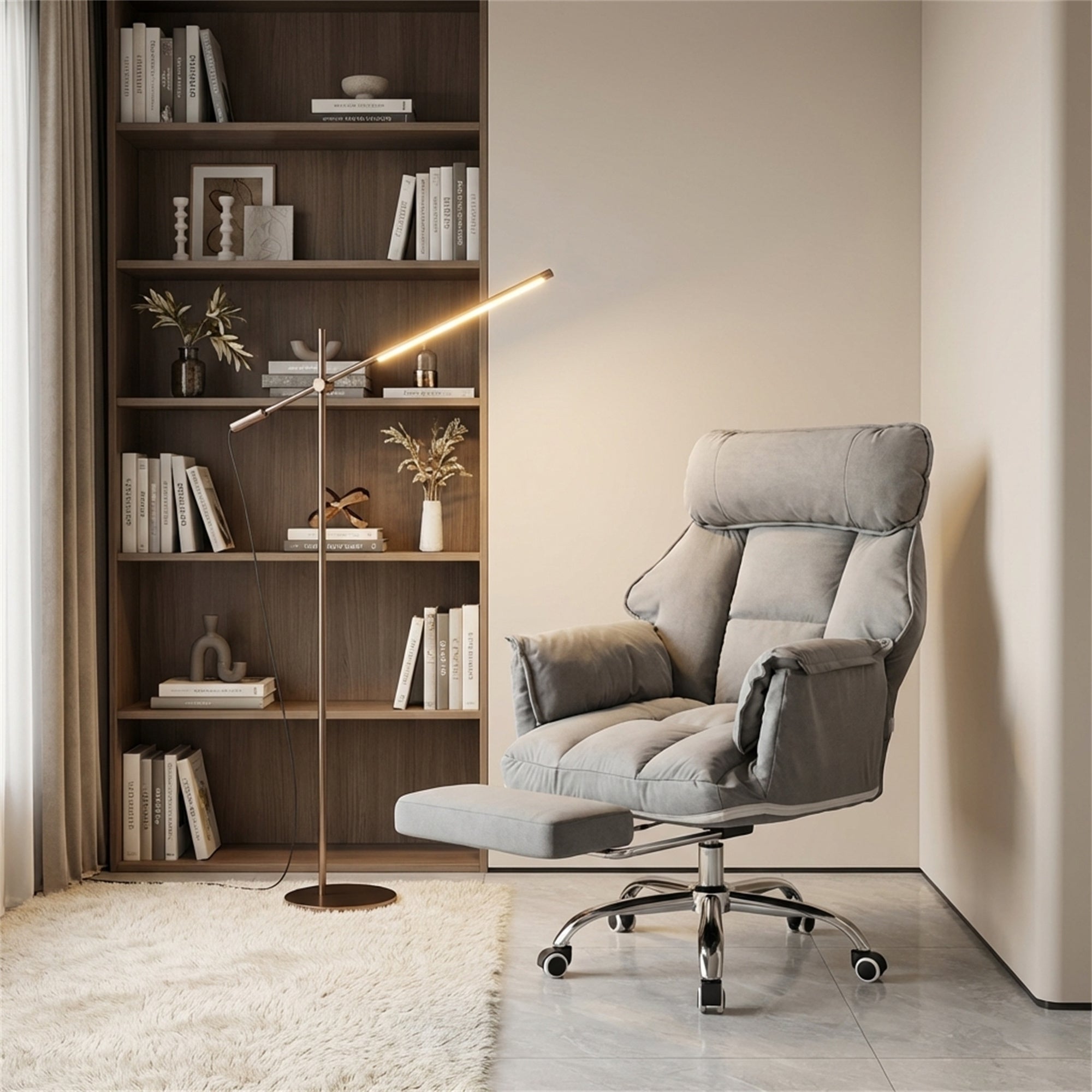 Home Computer Chair, Gaming Chair, Recliner Computer Sofa Chair, Bedroom Relaxation Reclining Chair