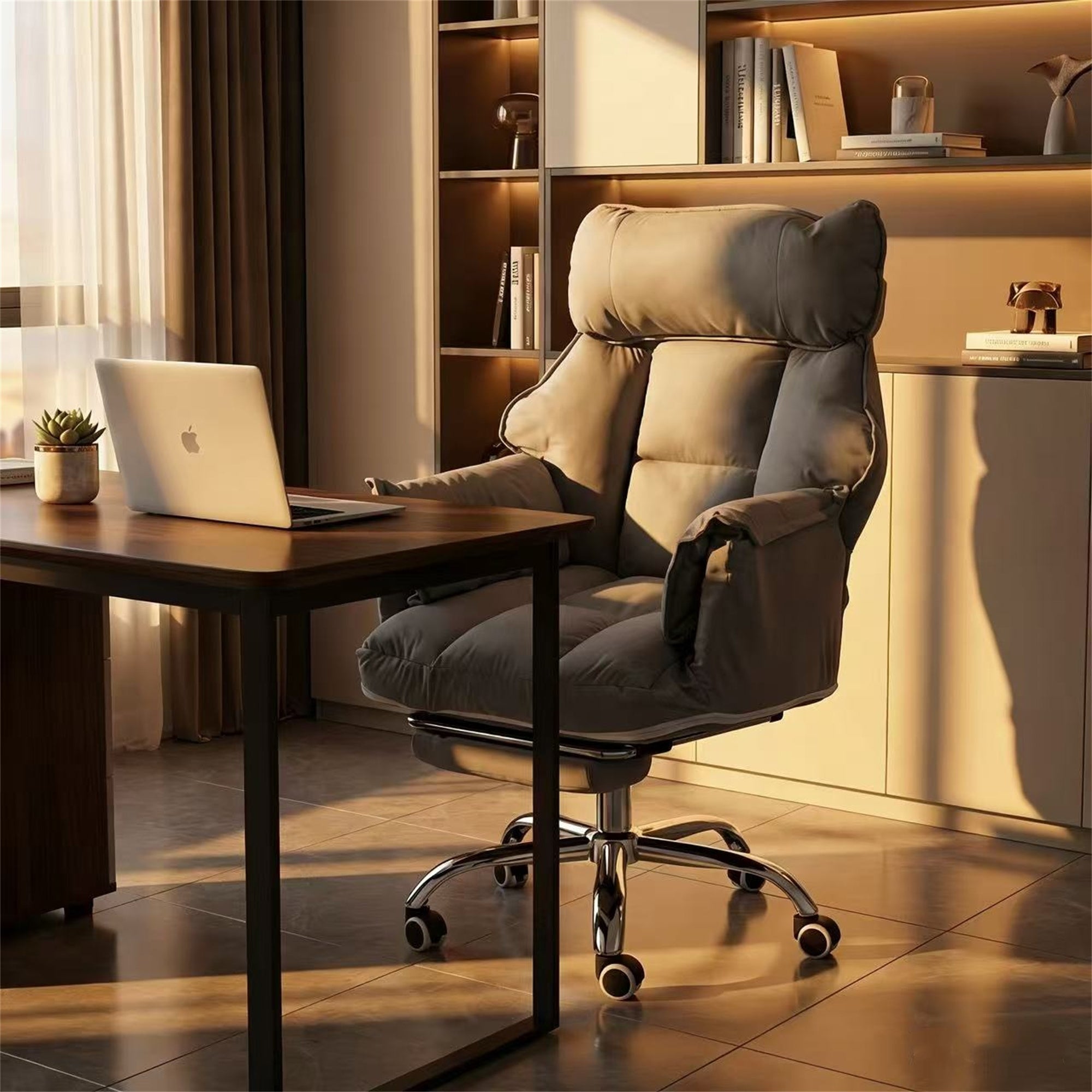 Home Computer Chair, Gaming Chair, Recliner Computer Sofa Chair, Bedroom Relaxation Reclining Chair