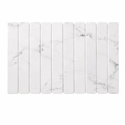 Marble-Patterned Foldable Mat, Diatomaceous Earth Bowl and Plate Drying Mat, Kitchen Drainage Countertop Mat, Diatomaceous Earth Absorbent and Heat-Resistant Mat