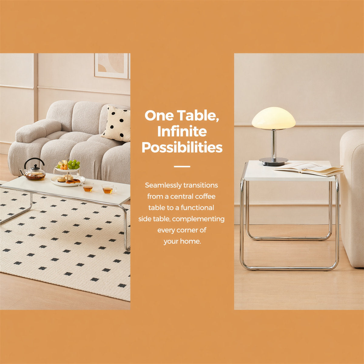 Chrome Frame Table Collection