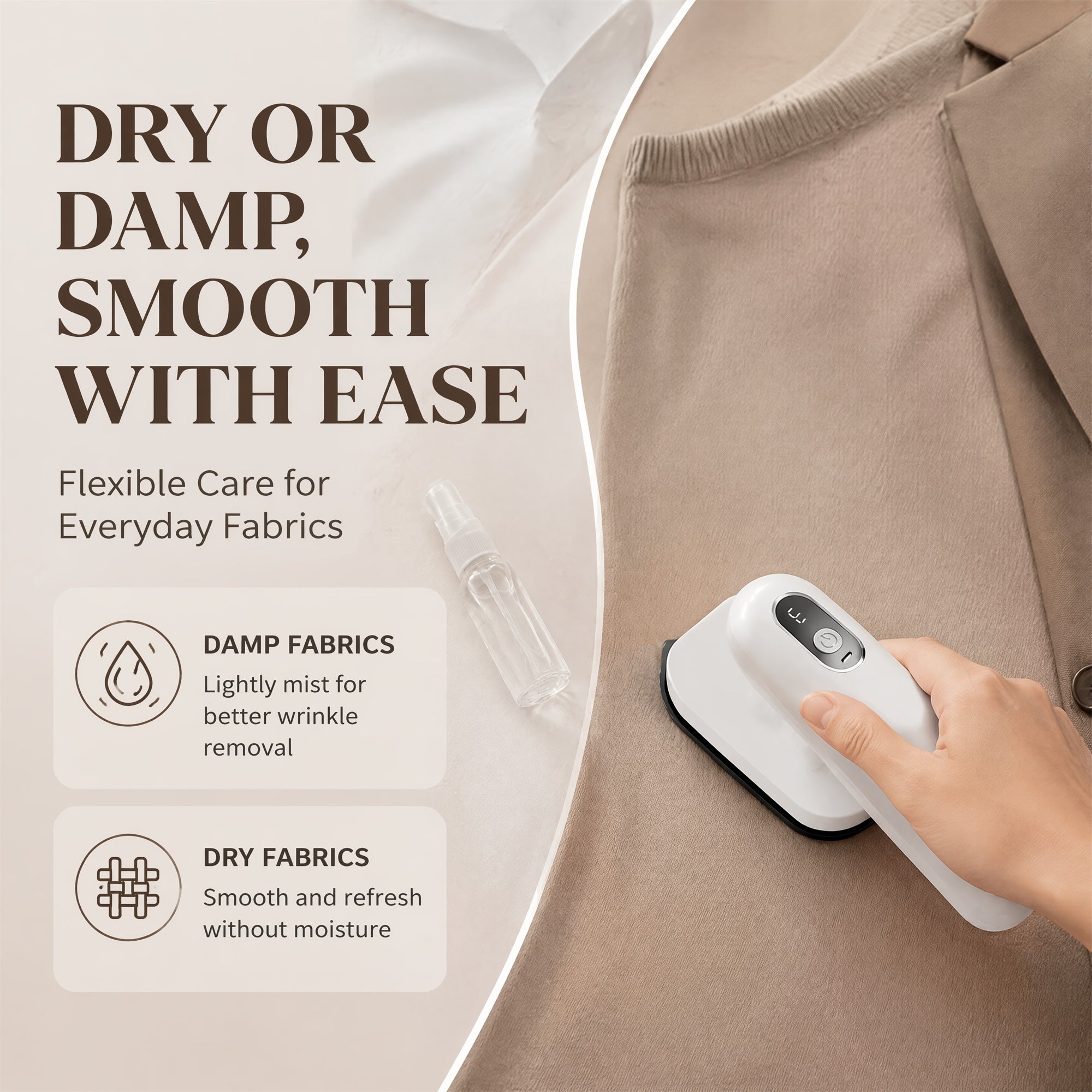 New Wireless Portable Charging Iron