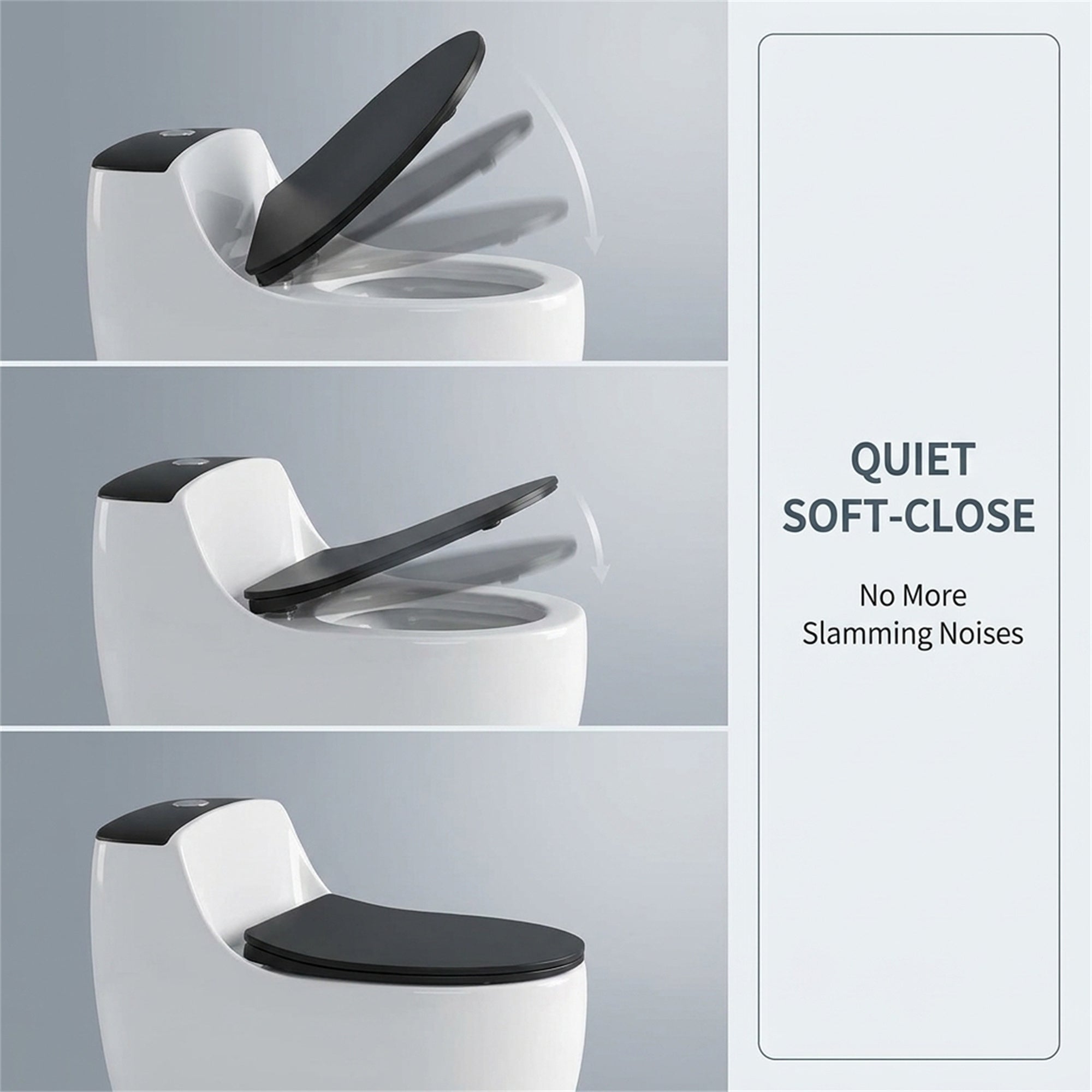 1.58 Gallons GPF Elongated Close Coupled Toilets (Seat Included)