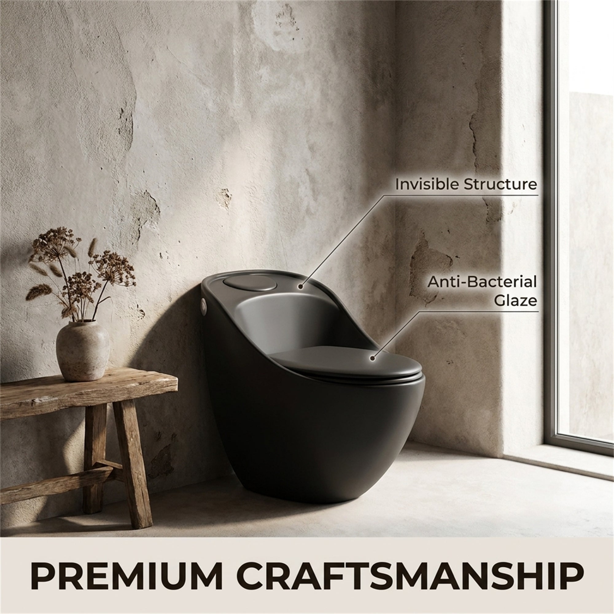 1.84 Gallons GPF Elongated Close Coupled Toilets (Seat Included)