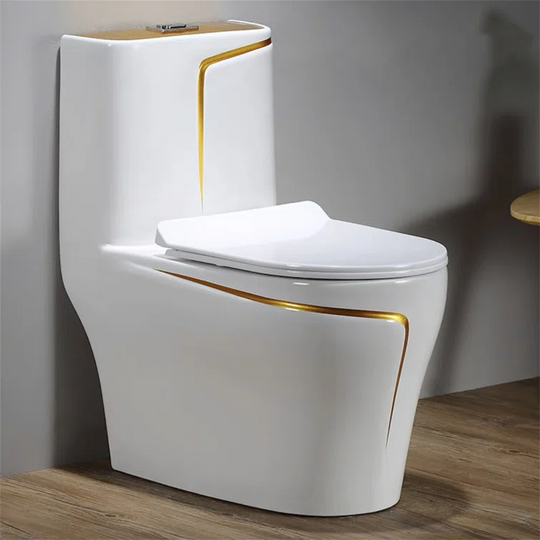 1.85 Gallons Per Minute GPF Elongated Comfort Height Floor Mounted One-Piece Toilet (Seat Included)