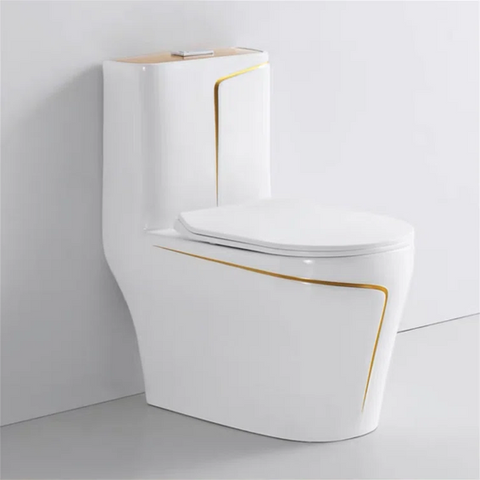 1.85 Gallons Per Minute GPF Elongated Comfort Height Floor Mounted One-Piece Toilet (Seat Included)