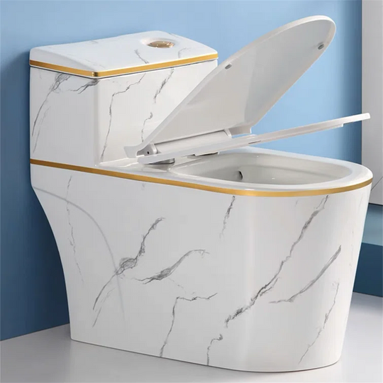 (Dedicated to Carolyn)1.6 Gallons Per Minute GPF Elongated Comfort Height Floor Mounted One-Piece Toilet (Seat Included)