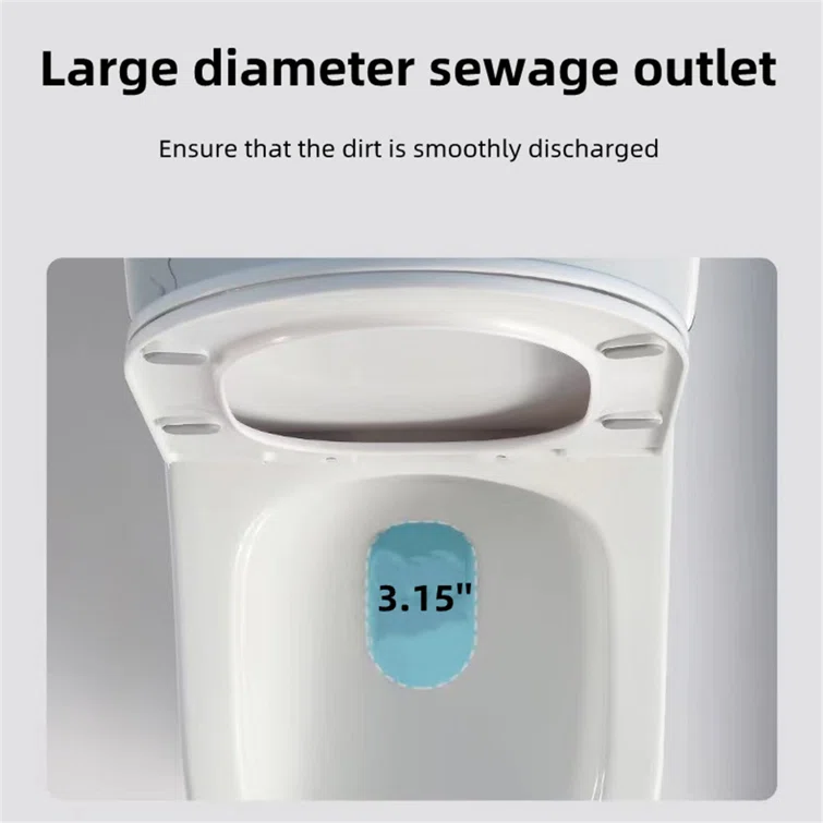 (Dedicated to Carolyn)1.6 Gallons Per Minute GPF Elongated Comfort Height Floor Mounted One-Piece Toilet (Seat Included)