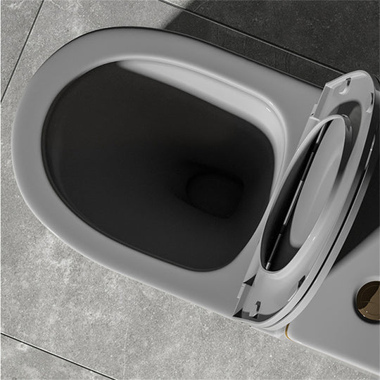 1.46 Gallons Per Minute GPF Elongated Comfort Height Floor Mounted One-Piece Toilet (Seat Included)