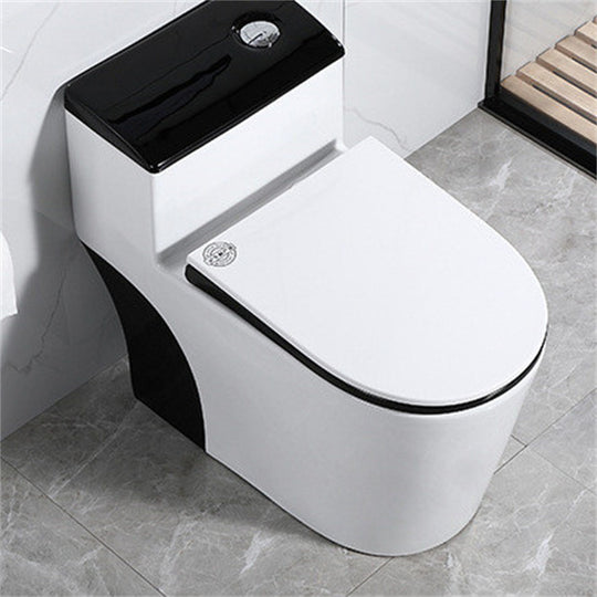 1.6 Gallons Per Minute GPF Elongated Comfort Height Floor Mounted One-Piece Toilet (Seat Included)