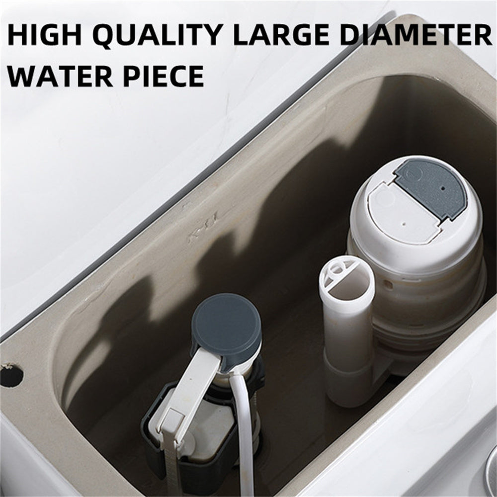 1.6 Gallons Per Minute GPF Elongated Comfort Height Floor Mounted One-Piece Toilet (Seat Included)