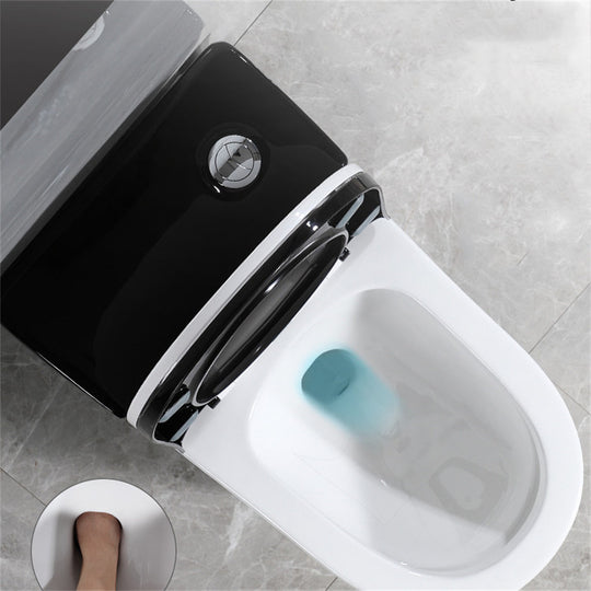 1.6 Gallons Per Minute GPF Elongated Comfort Height Floor Mounted One-Piece Toilet (Seat Included)