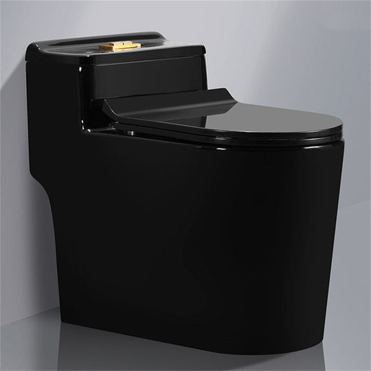 1.45 Gallons Per Minute GPF Elongated Comfort Height Floor Mounted One-Piece Toilet (Seat Included)