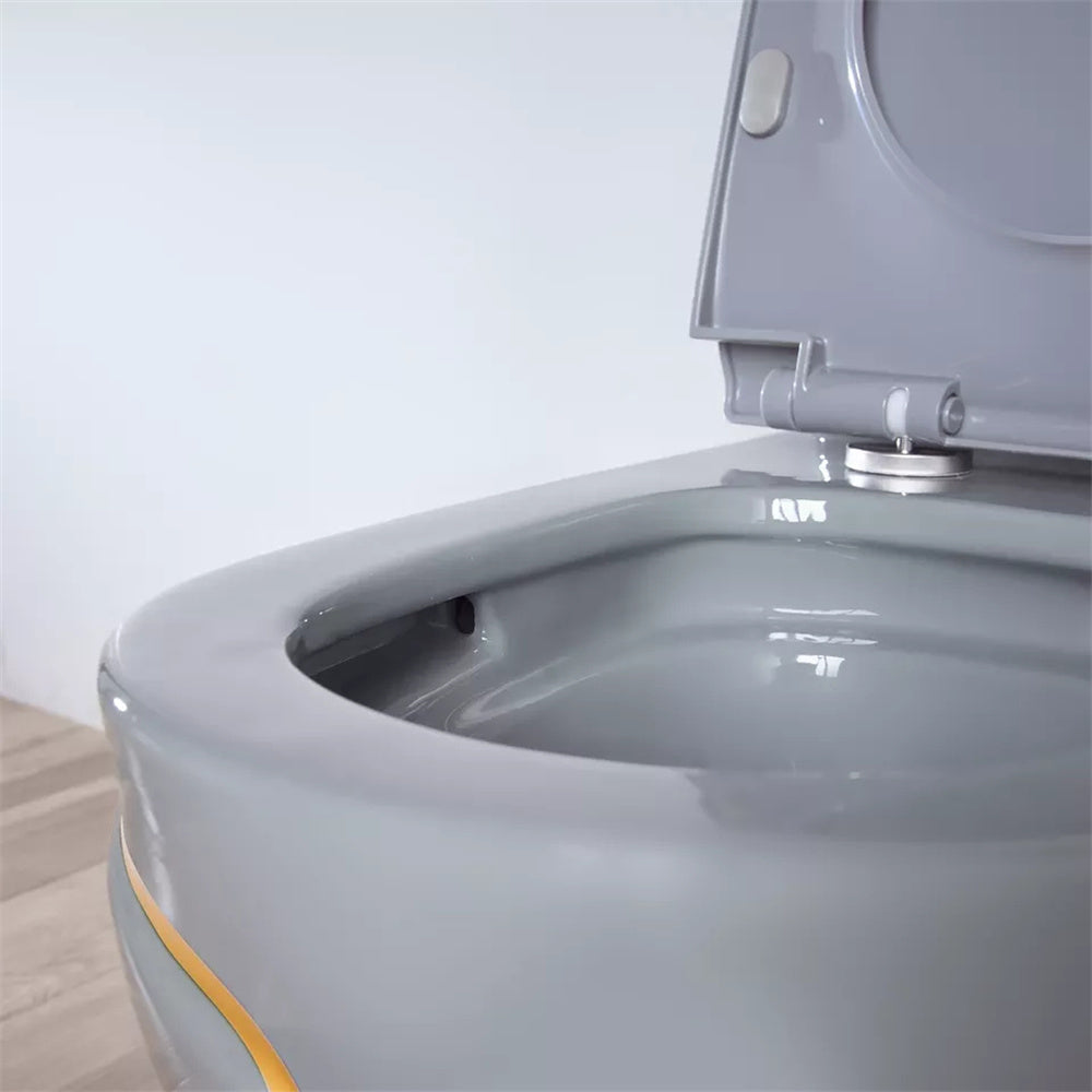 1.85 Gallons Per Minute GPF Elongated Comfort Height Floor Mounted One-Piece Toilet (Seat Included)