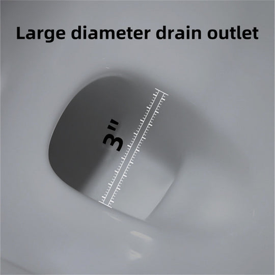 1.85 Gallons Per Minute GPF Elongated Comfort Height Floor Mounted One-Piece Toilet (Seat Included)