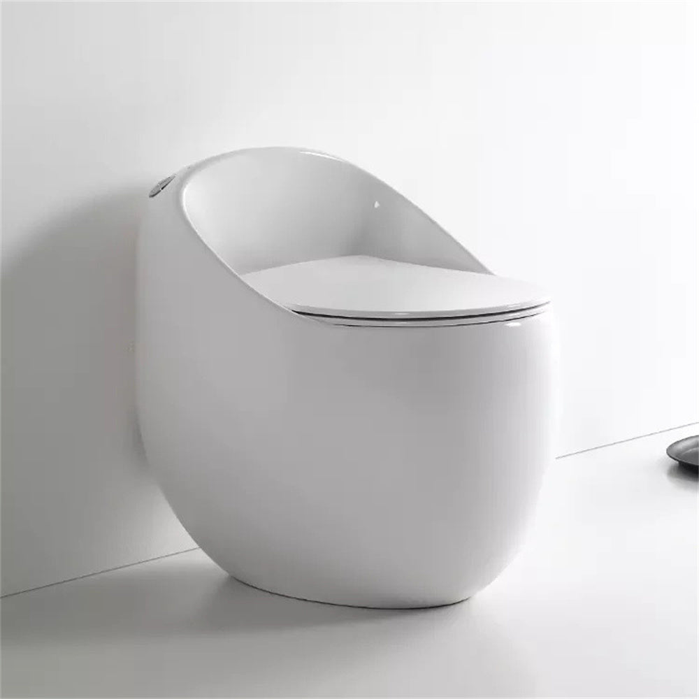 1.45 Gallons Per Minute GPF Elongated Comfort Height Floor Mounted One-Piece Toilet (Seat Included)